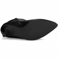 Allegra K Women's Stiletto Heels Pointed Toe Side Zip Ankle Boots 33 Allegra K Women's Stiletto Heels Pointed Toe Side Zip Ankle Boots