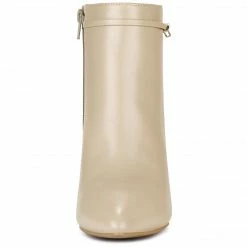 Allegra K Women's Stiletto Heels Pointed Toe Side Zip Ankle Boots 36 Allegra K Women's Stiletto Heels Pointed Toe Side Zip Ankle Boots