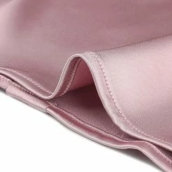 Allegra K Women's Satin Peter Pan Collar Shirt Office Elegant Top Work Blouse