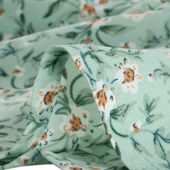 Allegra K Women's Ruffle Neck Tie Front Smocked Floral Peplum Top 27 Allegra K Women's Ruffle Neck Tie Front Smocked Floral Peplum Top