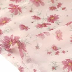 Allegra K Women's Lace Ruffled Neck Pleat Swiss Dots Floral Chiffon Blouse Top