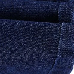 Allegra K Women's Jeans Denim Pants Zip Front Bell Bottoms Long Overalls Jumpsuit