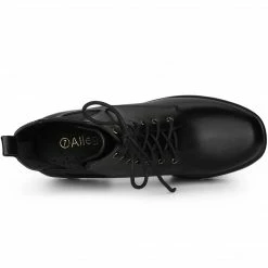 Allegra K Women's Platform Lace Up Ankle Boots Chelsea Combat Boots