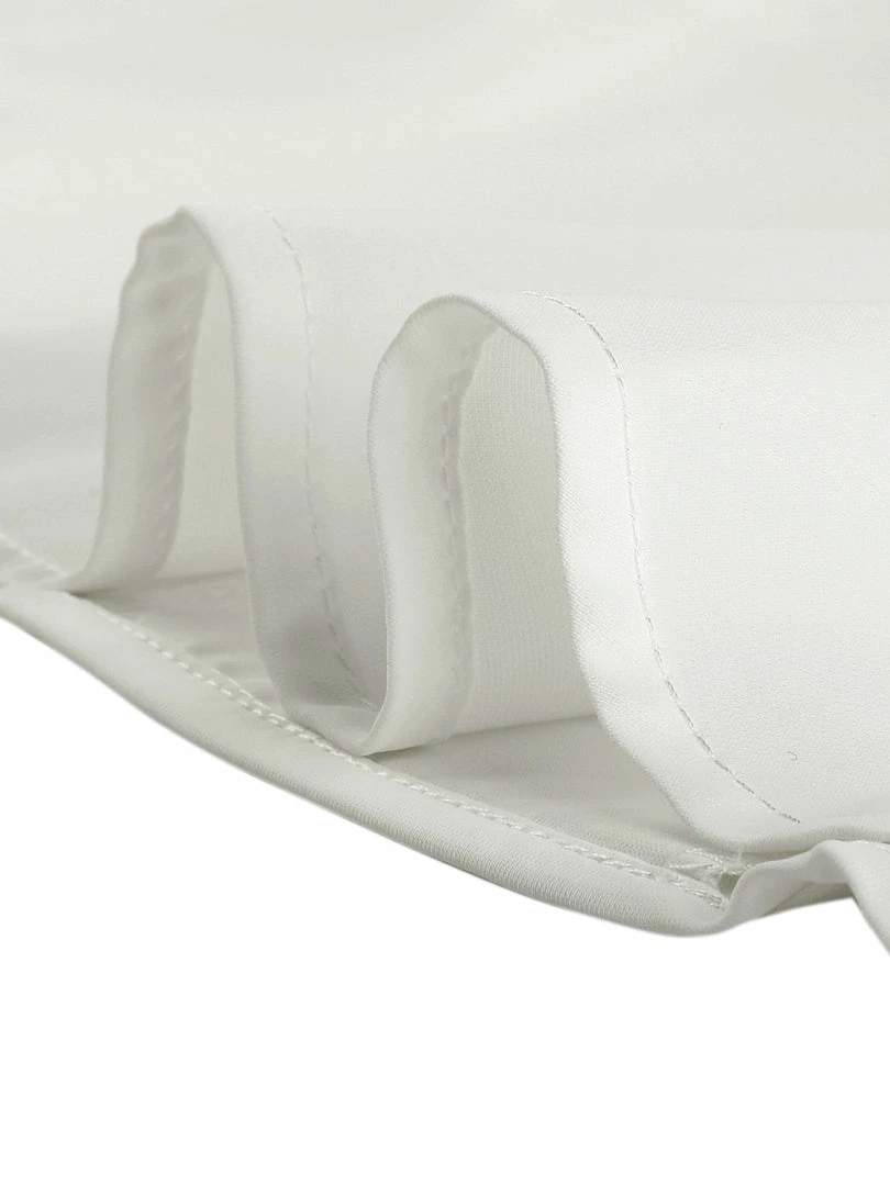 Allegra K Women's V Neck Half Button Placket Office Career Ruffle Long Sleeve Blouses 9 Allegra K Women's V Neck Half Button Placket Office Career Ruffle Long Sleeve Blouses