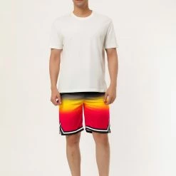 Allegra K Men's Summer Swim Shorts Color Block Drawstring Printed Boardshorts 48 Allegra K Men's Summer Swim Shorts Color Block Drawstring Printed Boardshorts