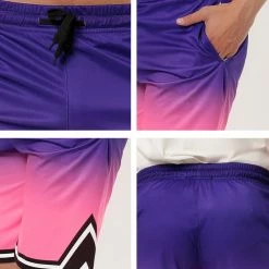 Allegra K Men's Summer Swim Shorts Color Block Drawstring Printed Boardshorts 39 Allegra K Men's Summer Swim Shorts Color Block Drawstring Printed Boardshorts