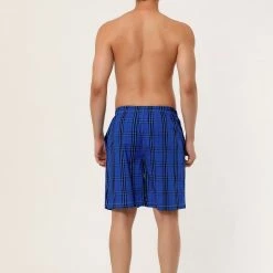 Allegra K Men's Sleepwear Striped Shorts Elastic Waist Lounge Pajama Bottoms 22 Allegra K Men's Sleepwear Striped Shorts Elastic Waist Lounge Pajama Bottoms