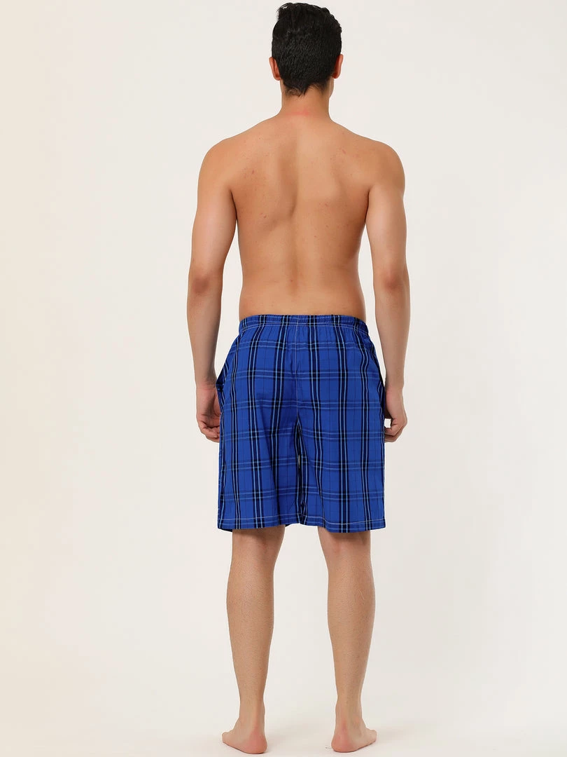 Allegra K Men's Sleepwear Striped Shorts Elastic Waist Lounge Pajama Bottoms 12 Allegra K Men's Sleepwear Striped Shorts Elastic Waist Lounge Pajama Bottoms