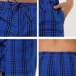 Allegra K Men's Sleepwear Striped Shorts Elastic Waist Lounge Pajama Bottoms 23 Allegra K Men's Sleepwear Striped Shorts Elastic Waist Lounge Pajama Bottoms