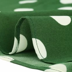 Allegra K Women's Polka Dots Stand Collar Pleat Keyhole Back Short Flare Sleeve Top 27 Allegra K Women's Polka Dots Stand Collar Pleat Keyhole Back Short Flare Sleeve Top