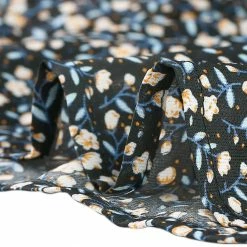 Allegra K Women's Casual Flowy Elegant Ruffle Ditsy Floral Dress