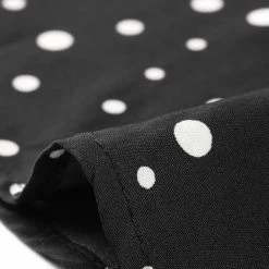 Allegra K Women's Ruffled Neck Smocked Long Sleeve Floral Printed Blouse Top