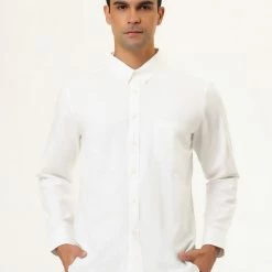 Allegra K Men's Dress Shirt Long Sleeve Classic Solid Color Slim Fit Button Down Shirt 54 Allegra K Men's Dress Shirt Long Sleeve Classic Solid Color Slim Fit Button Down Shirt