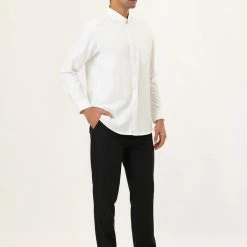 Allegra K Men's Dress Shirt Long Sleeve Classic Solid Color Slim Fit Button Down Shirt 55 Allegra K Men's Dress Shirt Long Sleeve Classic Solid Color Slim Fit Button Down Shirt