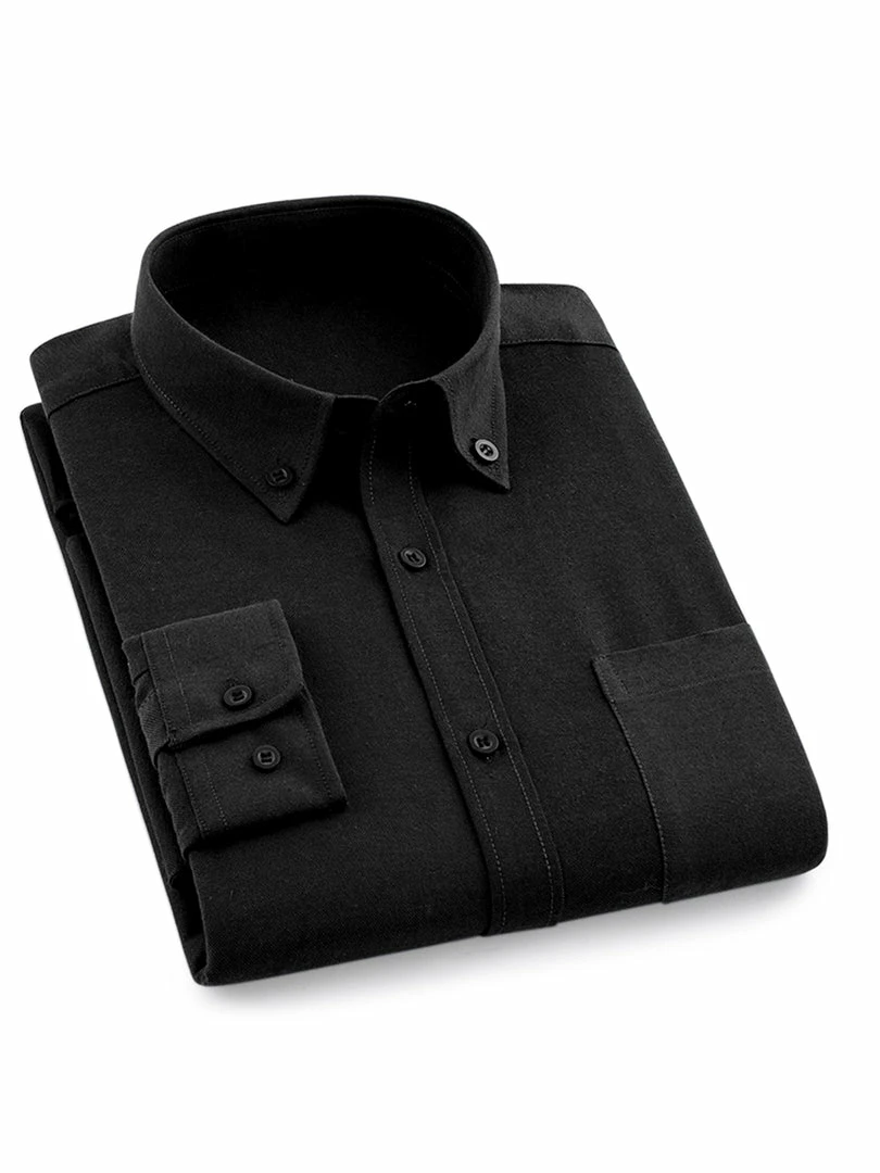 Allegra K Men's Dress Shirt Long Sleeve Classic Solid Color Slim Fit Button Down Shirt 29 Allegra K Men's Dress Shirt Long Sleeve Classic Solid Color Slim Fit Button Down Shirt