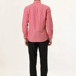 Allegra K Men's Dress Shirt Long Sleeve Classic Solid Color Slim Fit Button Down Shirt 92 Allegra K Men's Dress Shirt Long Sleeve Classic Solid Color Slim Fit Button Down Shirt