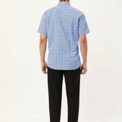 Allegra K Men's Plaid Shirt Short Sleeve Casual Regular Fit Button Down Point Collar Dress Shirts 74 Allegra K Men's Plaid Shirt Short Sleeve Casual Regular Fit Button Down Point Collar Dress Shirts