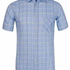 Allegra K Men's Plaid Shirt Short Sleeve Casual Regular Fit Button Down Point Collar Dress Shirts 70 Allegra K Men's Plaid Shirt Short Sleeve Casual Regular Fit Button Down Point Collar Dress Shirts