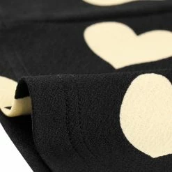 Allegra K Women Polka Dot Contrast Collar Above Knee A Line Dress