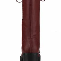 Allegra K Shoes Women's Lace Up Platform Chunky Heel Mid Calf Boots 37 Allegra K Shoes Women's Lace Up Platform Chunky Heel Mid Calf Boots