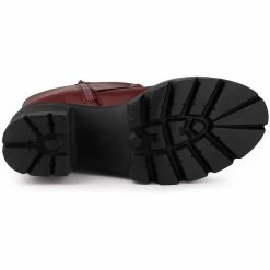 Allegra K Shoes Women's Lace Up Platform Chunky Heel Mid Calf Boots 39 Allegra K Shoes Women's Lace Up Platform Chunky Heel Mid Calf Boots