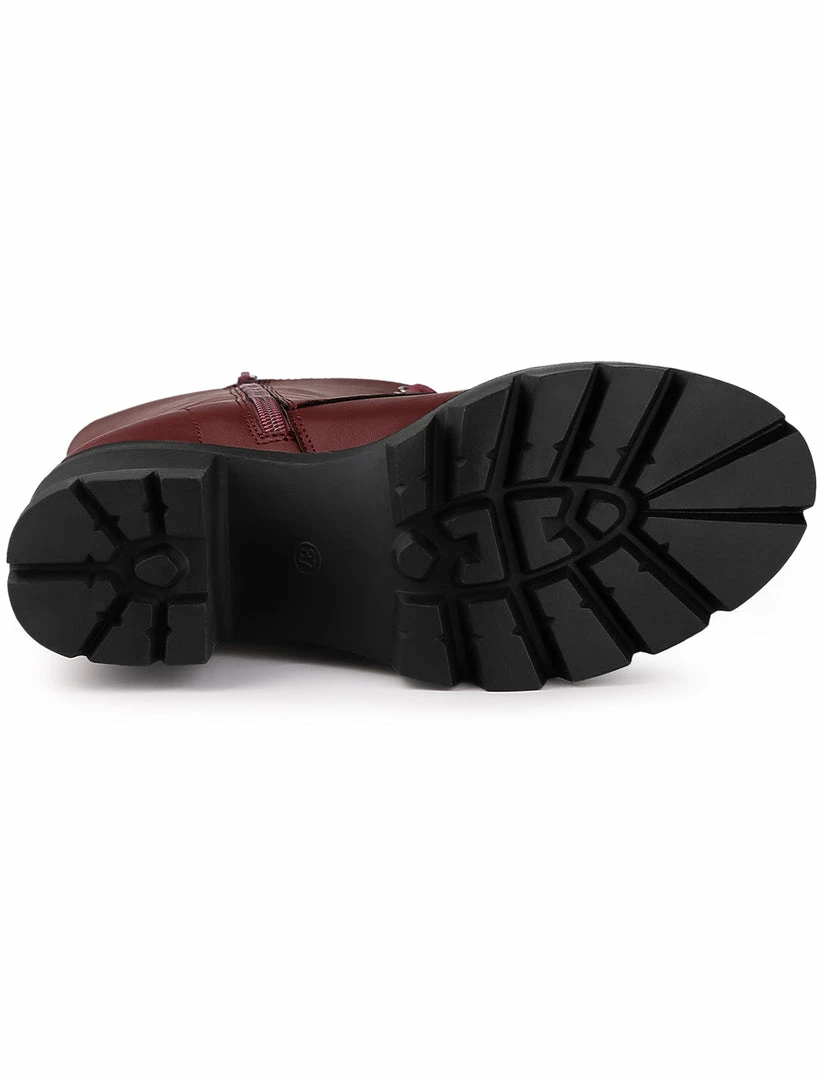 Allegra K Shoes Women's Lace Up Platform Chunky Heel Mid Calf Boots 21 Allegra K Shoes Women's Lace Up Platform Chunky Heel Mid Calf Boots