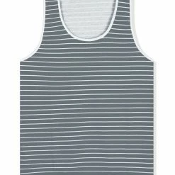 Allegra K Men's Striped Round Neck Color Block Sleeveless Basic Tank Top With Pocket 39 Allegra K Men's Striped Round Neck Color Block Sleeveless Basic Tank Top With Pocket
