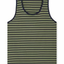 Allegra K Men's Striped Round Neck Color Block Sleeveless Basic Tank Top With Pocket 47 Allegra K Men's Striped Round Neck Color Block Sleeveless Basic Tank Top With Pocket