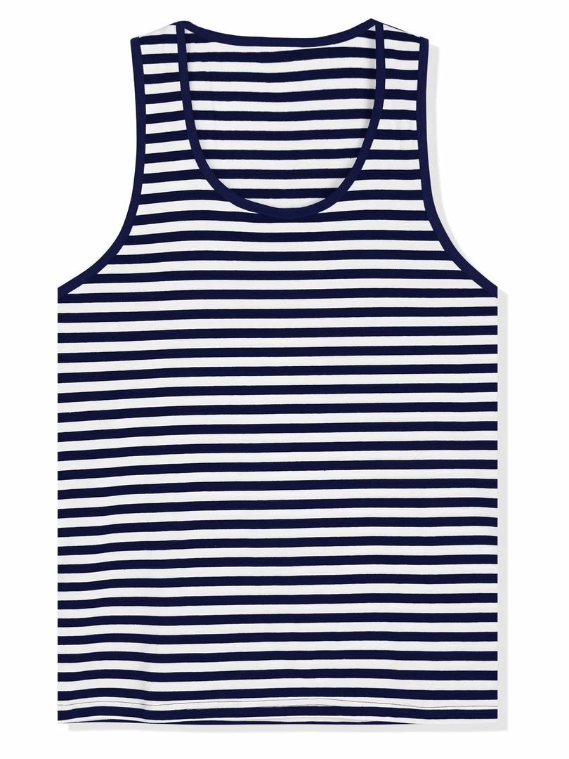 Allegra K Men's Striped Round Neck Color Block Sleeveless Basic Tank Top With Pocket 12 Allegra K Men's Striped Round Neck Color Block Sleeveless Basic Tank Top With Pocket
