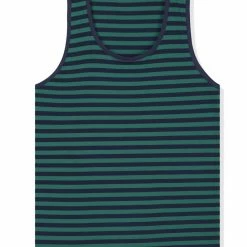 Allegra K Men's Striped Round Neck Color Block Sleeveless Basic Tank Top With Pocket 43 Allegra K Men's Striped Round Neck Color Block Sleeveless Basic Tank Top With Pocket