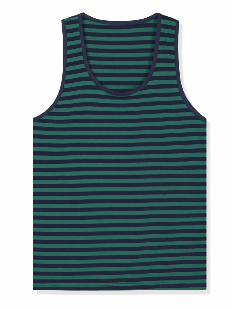 Allegra K Men's Striped Round Neck Color Block Sleeveless Basic Tank Top With Pocket 10 Allegra K Men's Striped Round Neck Color Block Sleeveless Basic Tank Top With Pocket