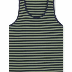 Allegra K Men's Striped Round Neck Color Block Sleeveless Basic Tank Top With Pocket 42 Allegra K Men's Striped Round Neck Color Block Sleeveless Basic Tank Top With Pocket