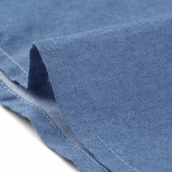 Allegra K Women's Denim Peter Pan Collar Long Sleeves Button Front Shirt Dress