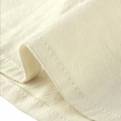 Allegra K Women's Cotton Tiered Point Collar A-Line Button Front Mini Dress