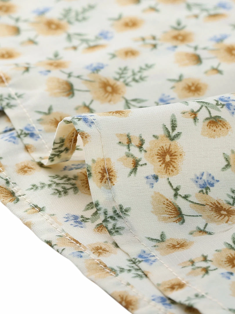 Allegra K Women's V Neck Chiffon Button Front Long Sleeve Shirt 9 Allegra K Women's V Neck Chiffon Button Front Long Sleeve Shirt