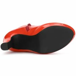 Allegra K Women's Platform Round Toe Chunky Heels Over The Knee High Boots