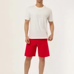 Allegra K Men's Board Shorts Solid Color Elastic Waist Drawstring Beach Swimwear Shorts 24 Allegra K Men's Board Shorts Solid Color Elastic Waist Drawstring Beach Swimwear Shorts