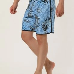 Allegra K Men's Printed Swim Shorts Summer Pattern Beach Surfing Drawstring Board Shorts 47 Allegra K Men's Printed Swim Shorts Summer Pattern Beach Surfing Drawstring Board Shorts