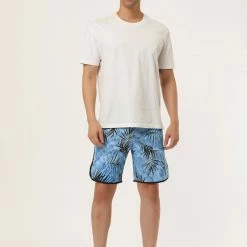 Allegra K Men's Printed Swim Shorts Summer Pattern Beach Surfing Drawstring Board Shorts 48 Allegra K Men's Printed Swim Shorts Summer Pattern Beach Surfing Drawstring Board Shorts