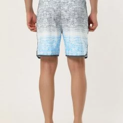 Allegra K Men's Summer Printed Drawstring Color Block Swim Beach Shorts Boardshorts 86 Allegra K Men's Summer Printed Drawstring Color Block Swim Beach Shorts Boardshorts