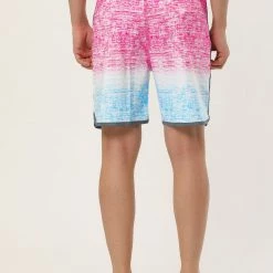 Allegra K Men's Summer Printed Drawstring Color Block Swim Beach Shorts Boardshorts 80 Allegra K Men's Summer Printed Drawstring Color Block Swim Beach Shorts Boardshorts