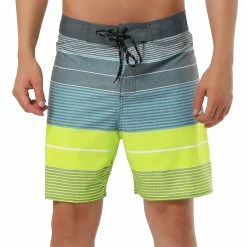 Allegra K Men's Summer Printed Drawstring Color Block Swim Beach Shorts Boardshorts 70 Allegra K Men's Summer Printed Drawstring Color Block Swim Beach Shorts Boardshorts