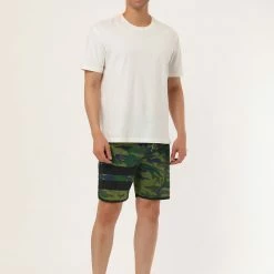 Allegra K Men's Summer Drawstring Waist Contrast Color Printed Swim Shorts 49 Allegra K Men's Summer Drawstring Waist Contrast Color Printed Swim Shorts