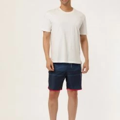 Allegra K Men's Summer Printed Drawstring Color Block Swim Beach Shorts Boardshorts 66 Allegra K Men's Summer Printed Drawstring Color Block Swim Beach Shorts Boardshorts