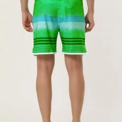 Allegra K Men's Summer Printed Drawstring Color Block Swim Beach Shorts Boardshorts 62 Allegra K Men's Summer Printed Drawstring Color Block Swim Beach Shorts Boardshorts