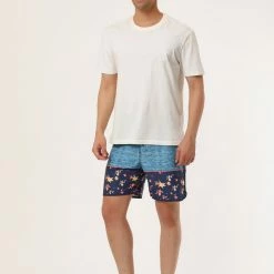 Allegra K Men's Swim Shorts Summer Contrast Color Drawstring Waist Beach Board Shorts 61 Allegra K Men's Swim Shorts Summer Contrast Color Drawstring Waist Beach Board Shorts