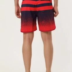 Allegra K Men's Swim Shorts Summer Contrast Color Drawstring Waist Beach Board Shorts 50 Allegra K Men's Swim Shorts Summer Contrast Color Drawstring Waist Beach Board Shorts