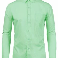 Allegra K Men's Dress Solid Shirt Regular Fit Long Sleeve Button Down Work Office Shirt 70 Allegra K Men's Dress Solid Shirt Regular Fit Long Sleeve Button Down Work Office Shirt