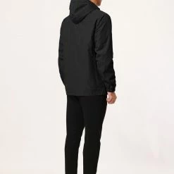 Allegra K Men's Hoodie Windbreaker Sports Hiking Cycling Lined Outdoor Drawstring Zipper Jackets 80 Allegra K Men's Hoodie Windbreaker Sports Hiking Cycling Lined Outdoor Drawstring Zipper Jackets