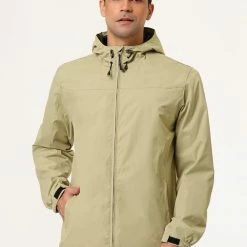 Allegra K Men's Hoodie Windbreaker Sports Hiking Cycling Lined Outdoor Drawstring Zipper Jackets 65 Allegra K Men's Hoodie Windbreaker Sports Hiking Cycling Lined Outdoor Drawstring Zipper Jackets